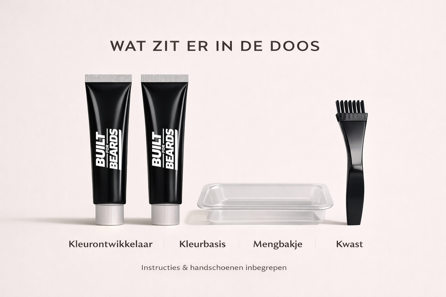 Built for Beards Jet Black