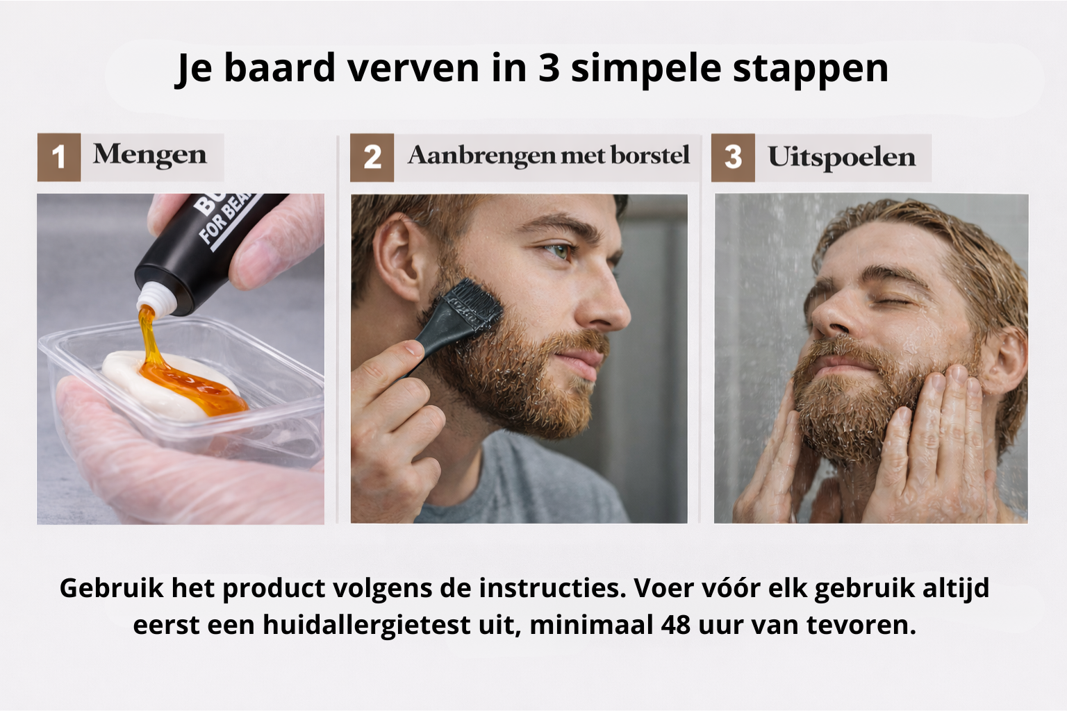 Built for Beards Medium Brown - Image 4