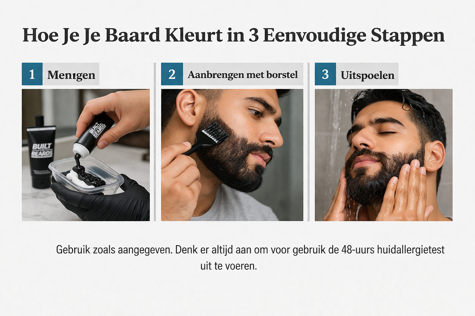 Built for Beards Real Black - Image 4